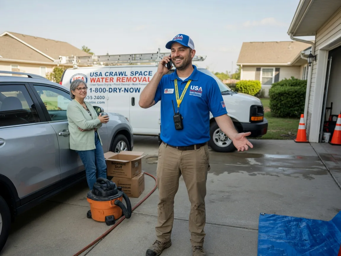 Crawl Space Water Removal Lena, IL FAQs